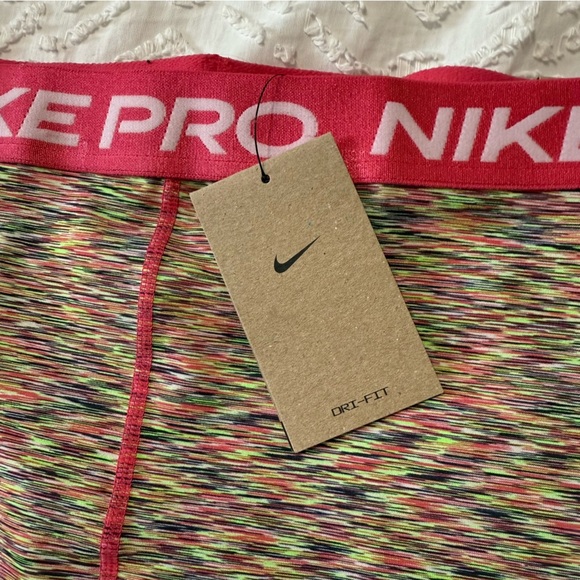 Nike Pro Tight Fit High Rise 3” Length Training Shorts Women’s Various Sizes - Picture 6 of 6